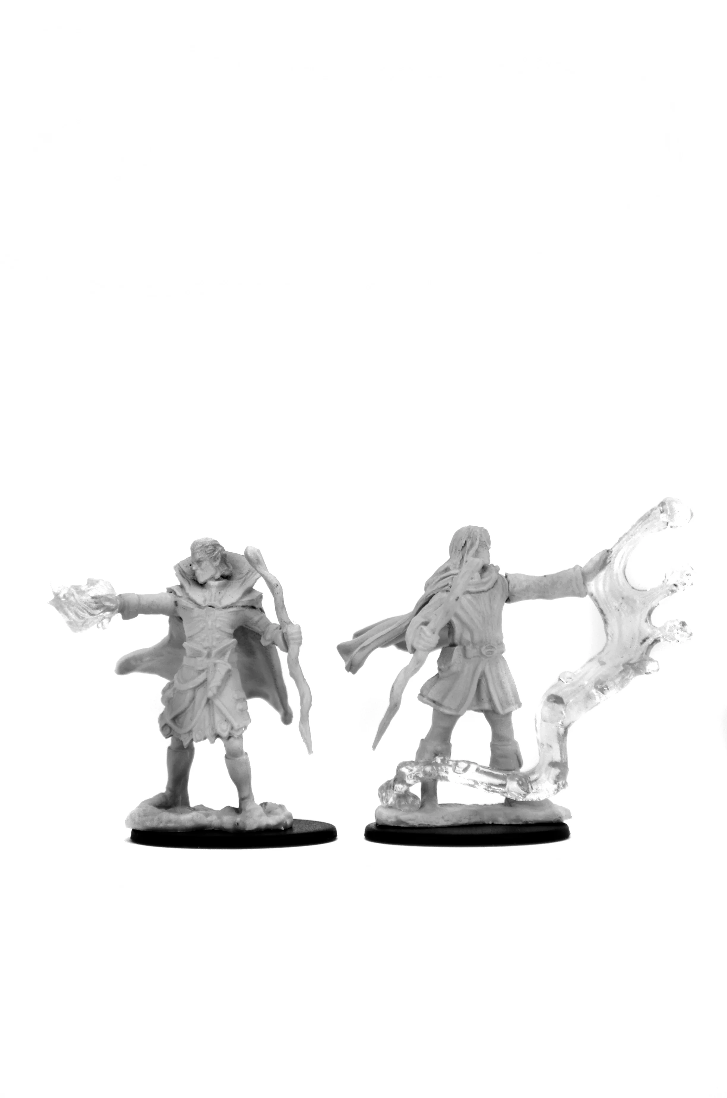 Pathfinder Battles Deep Cuts Unpainted Miniatures: Elf Male Sorcerer - Image 2