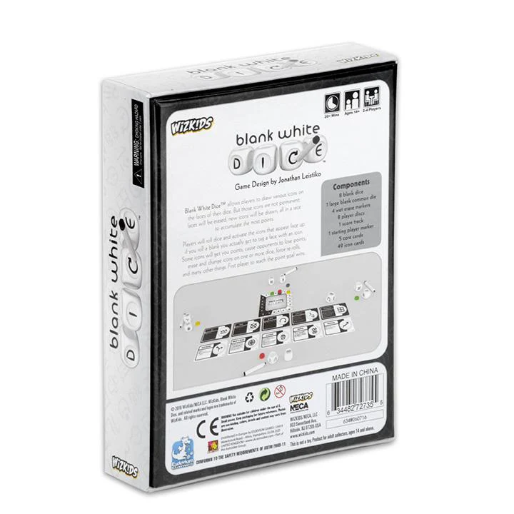 Blank White Dice - Image 2