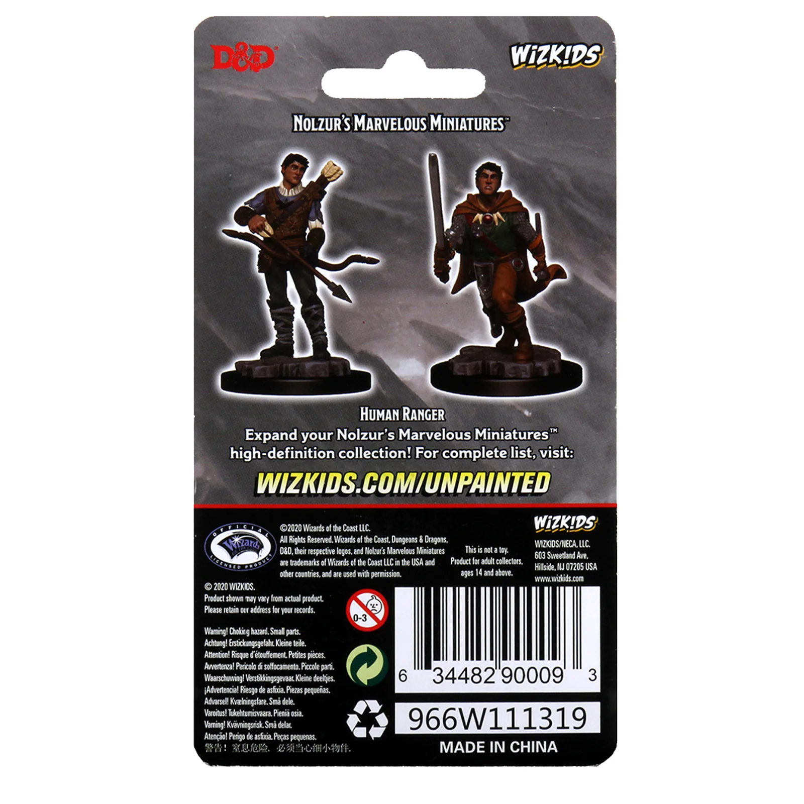 D&D Nolzur's Marvelous Miniatures - Male Human Ranger - Image 2