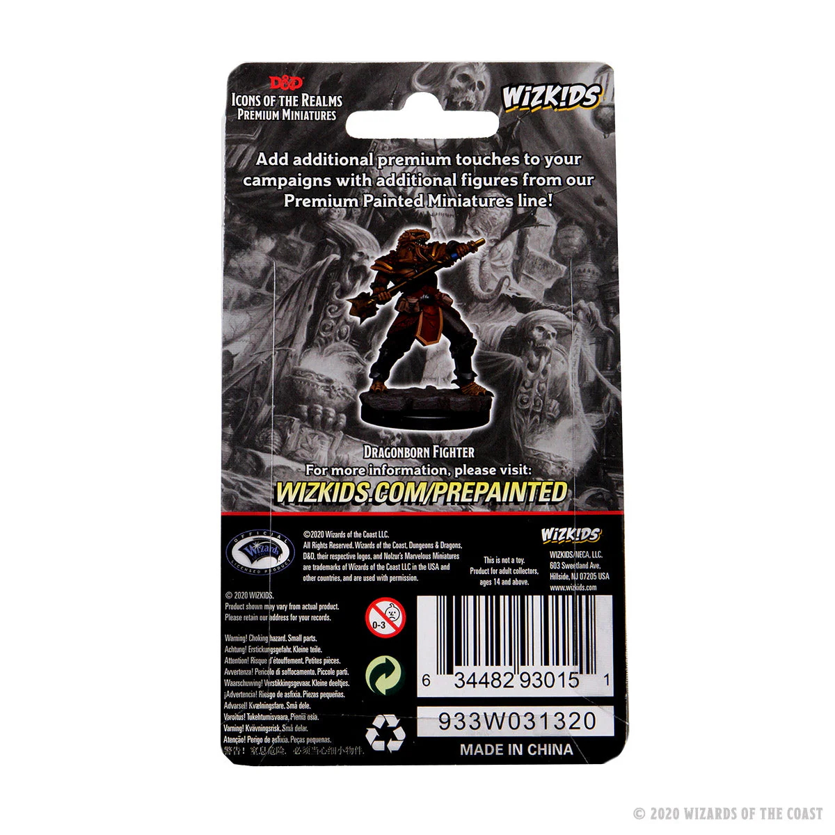 D&D Icons of the Realms Premium Figures: Male Dragonborn Fighter - Image 2