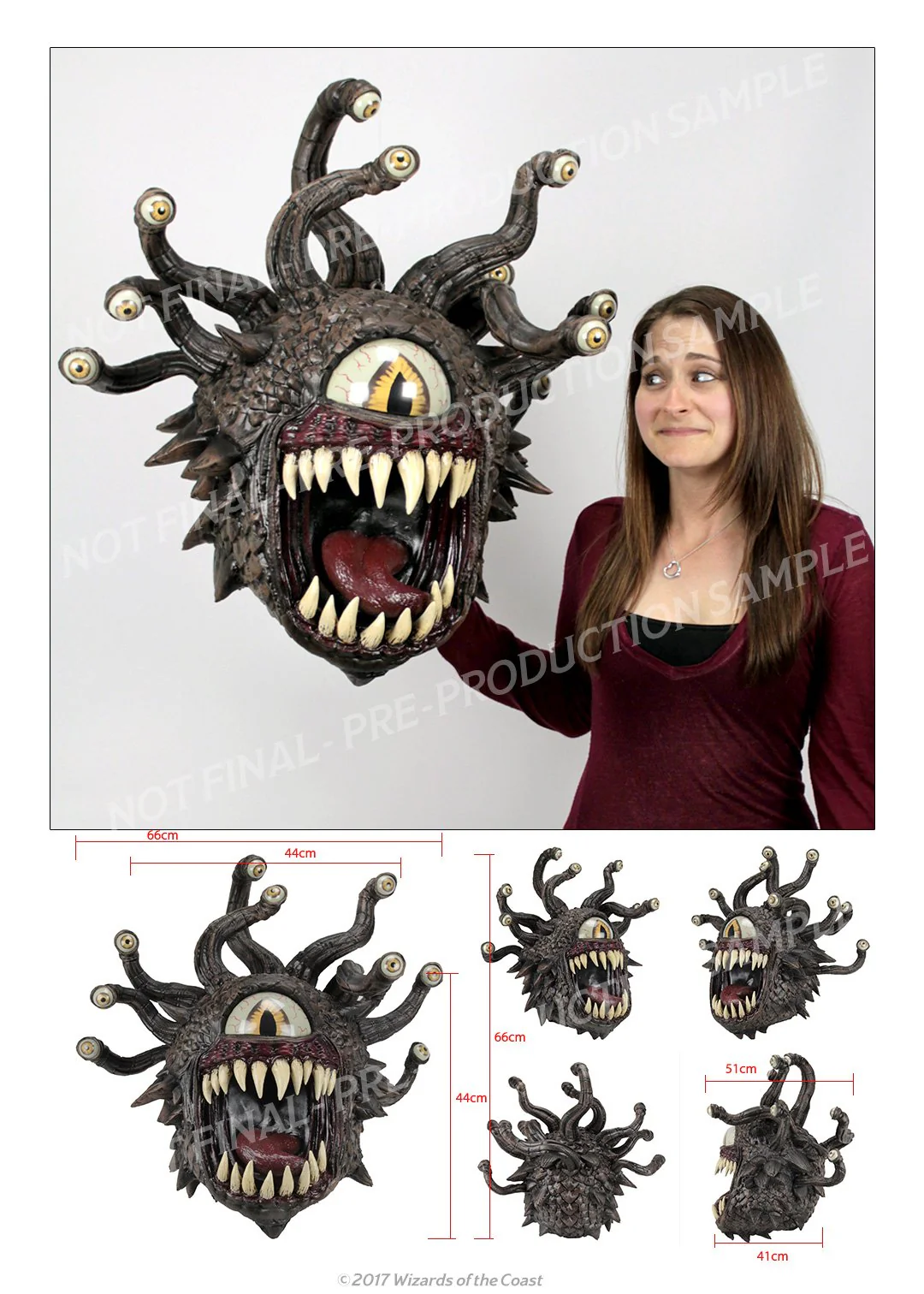 D&D Replicas of the Realms: Beholder Trophy Plaque - Image 6