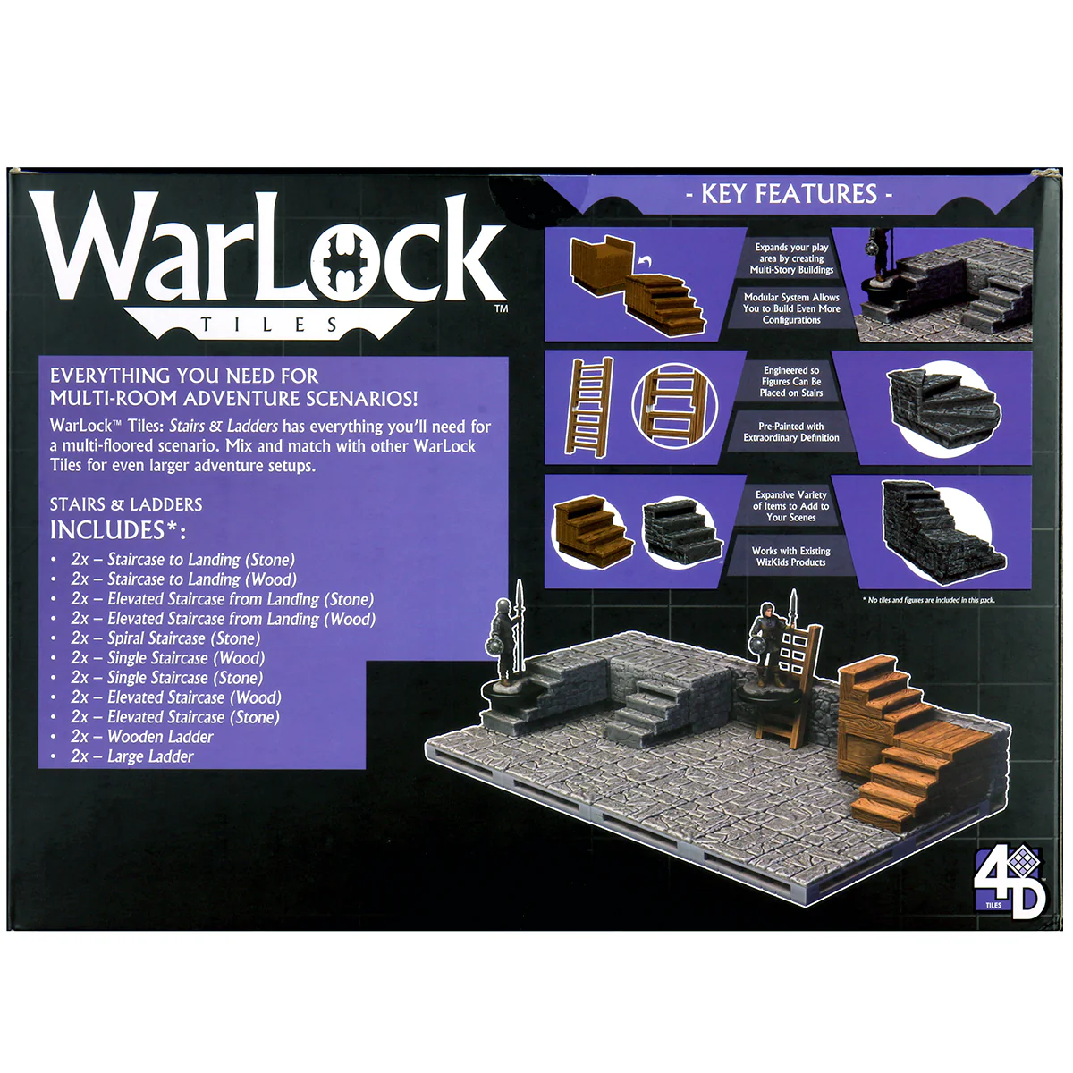 WarLock Tiles: Accessory - Stairs & Ladders - Image 4