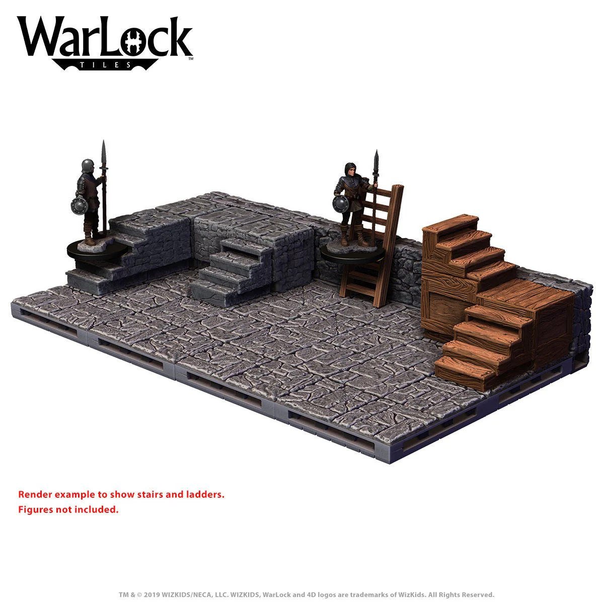 WarLock Tiles: Accessory - Stairs & Ladders - Image 6