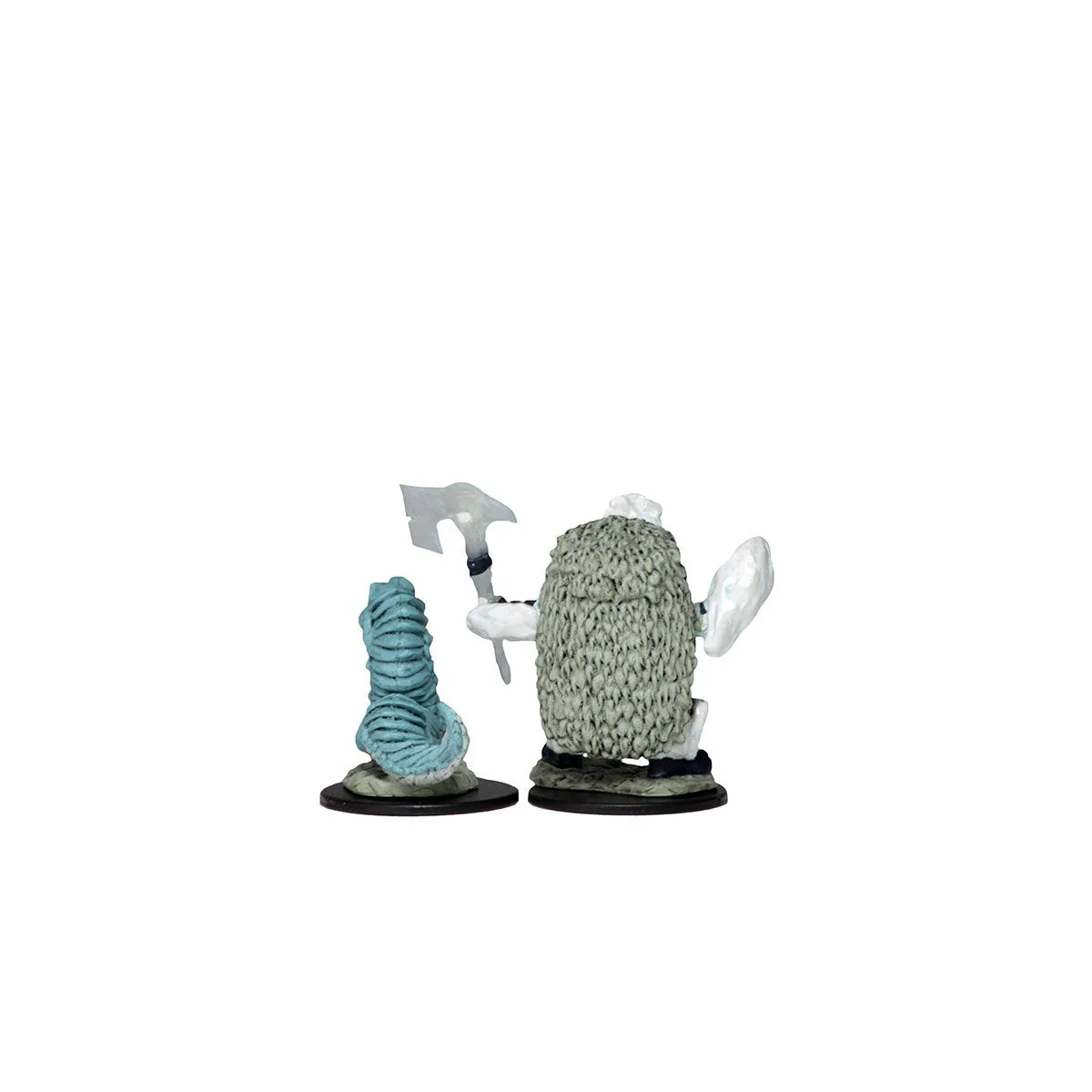 Wizkids Wardlings Painted Miniatures: Ice Orc & Ice Worm - Image 4