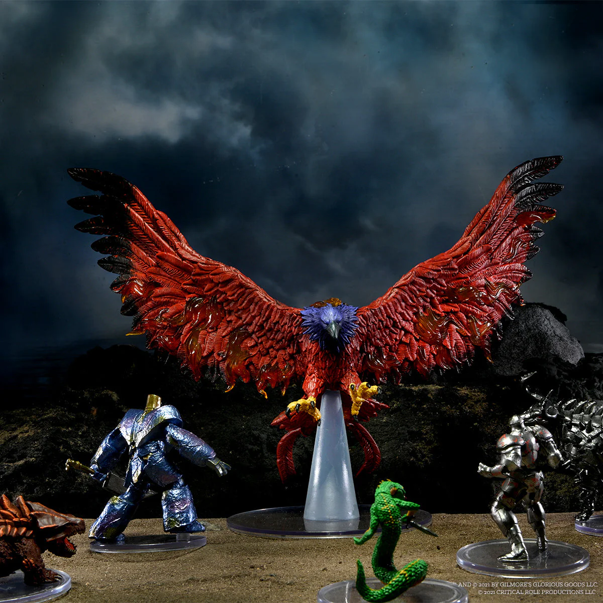 Critical Role: Monsters of Tal'Dorei - Ember Roc Premium Figure - Image 15