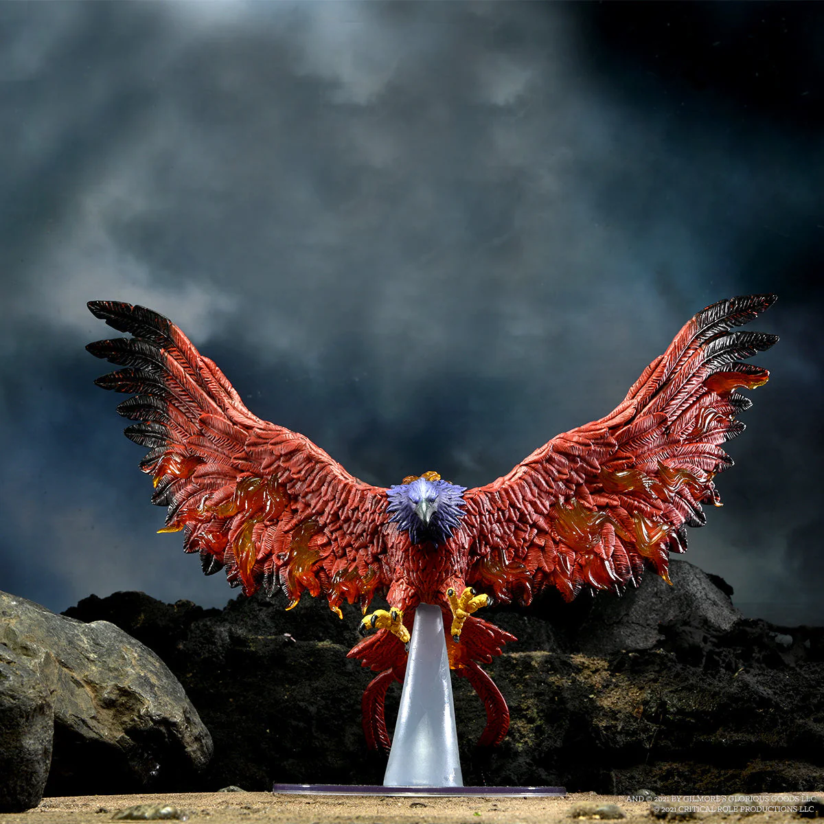 Critical Role: Monsters of Tal'Dorei - Ember Roc Premium Figure - Image 8