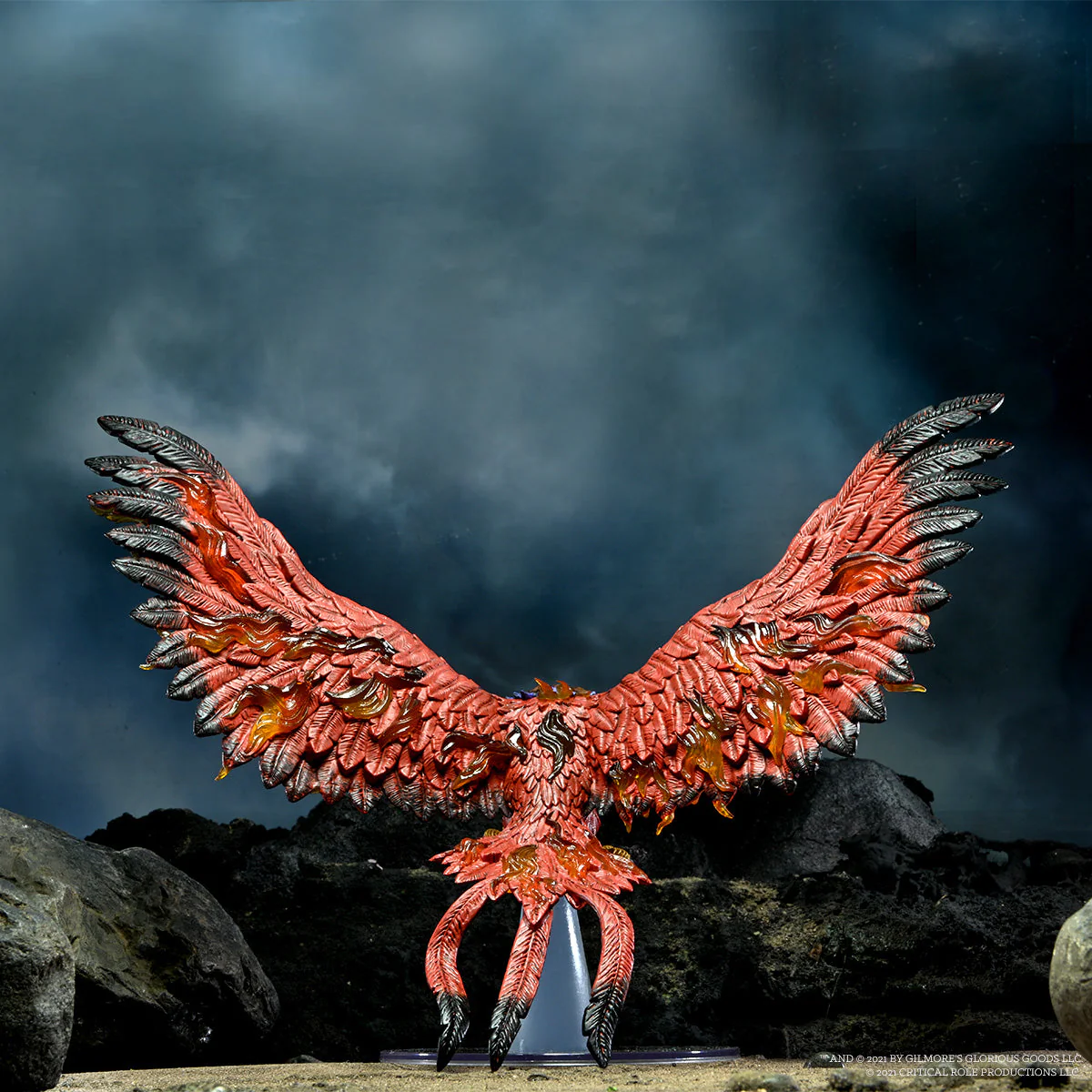 Critical Role: Monsters of Tal'Dorei - Ember Roc Premium Figure - Image 9