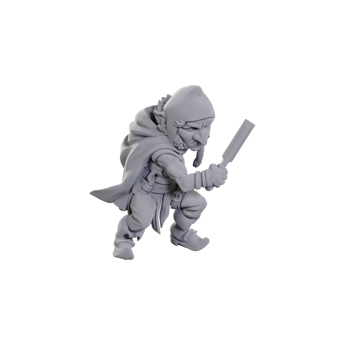 Critical Role Unpainted Miniatures: Chetney Pock O'Pea & Werewolf - Image 3