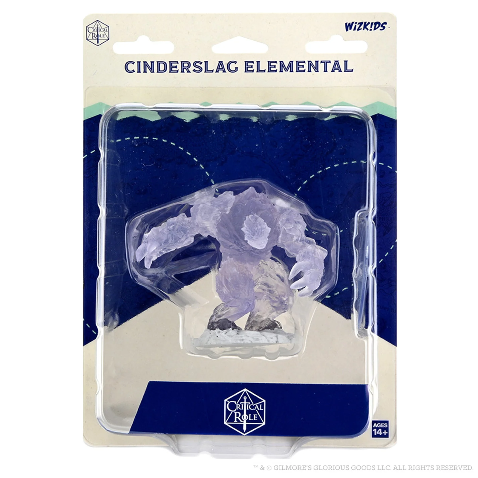 Critical Role Unpainted Miniatures: Cinderslag Elemental