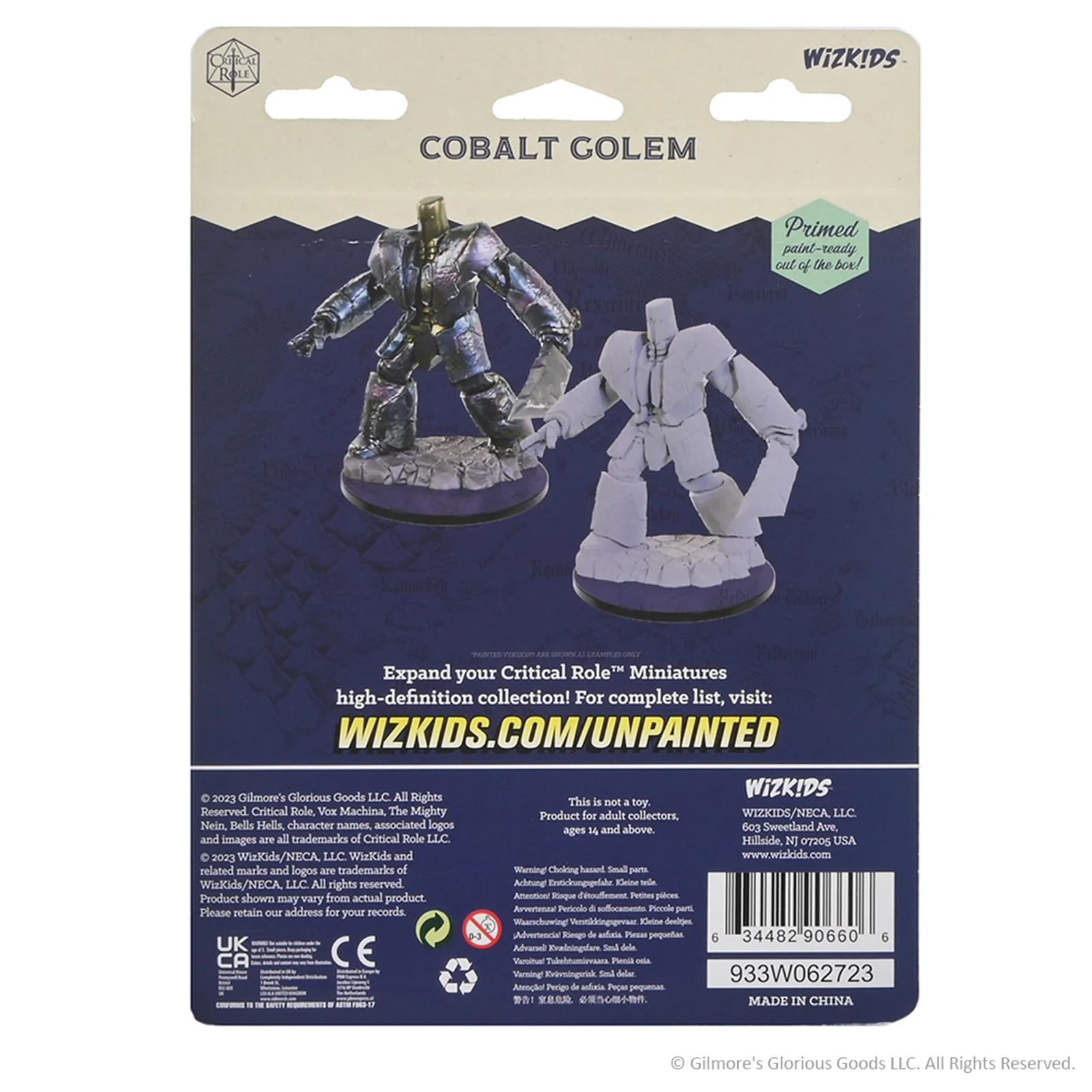 Critical Role Unpainted Miniatures: Cobalt Golem - Image 2