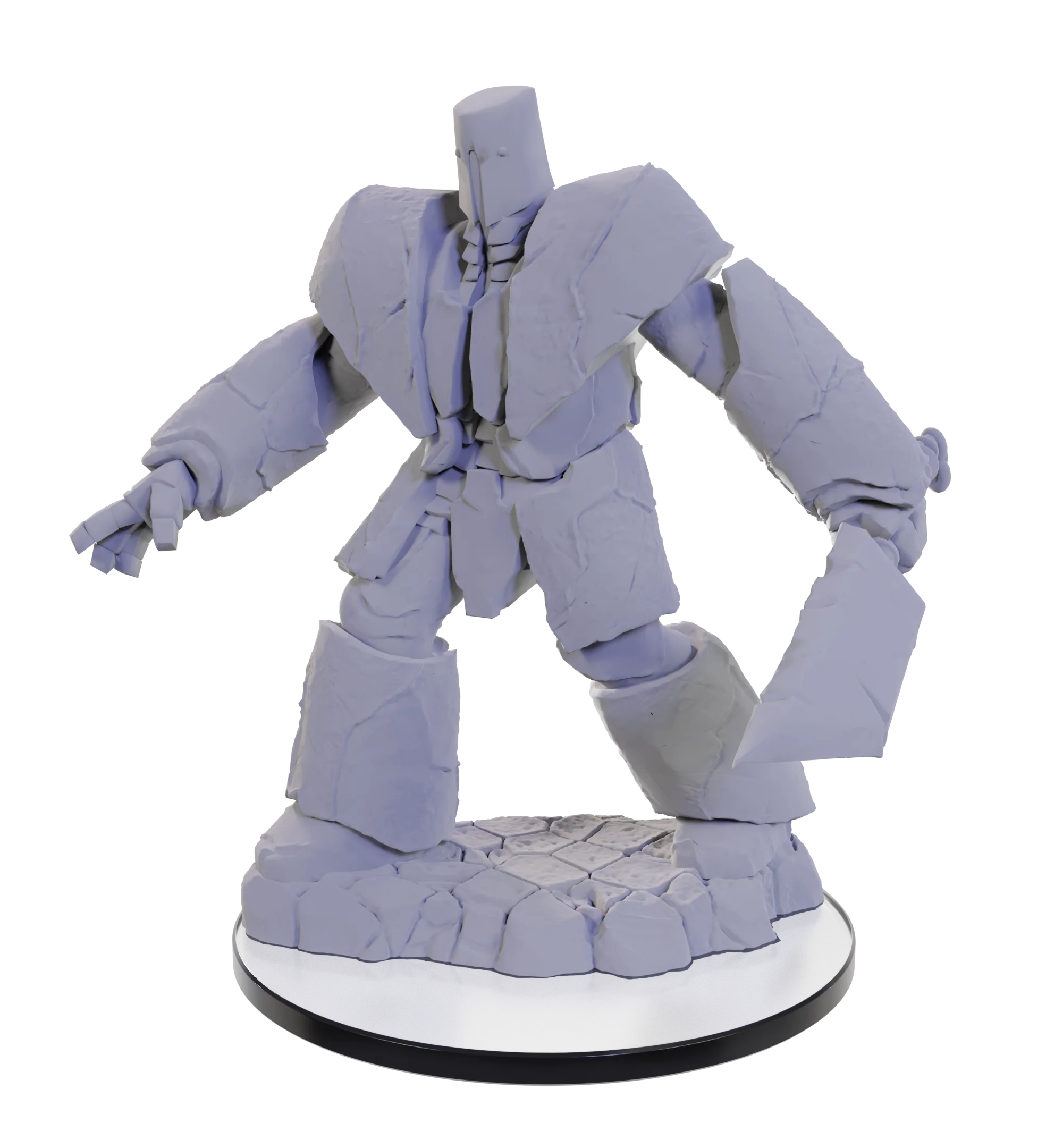 Critical Role Unpainted Miniatures: Cobalt Golem - Image 3