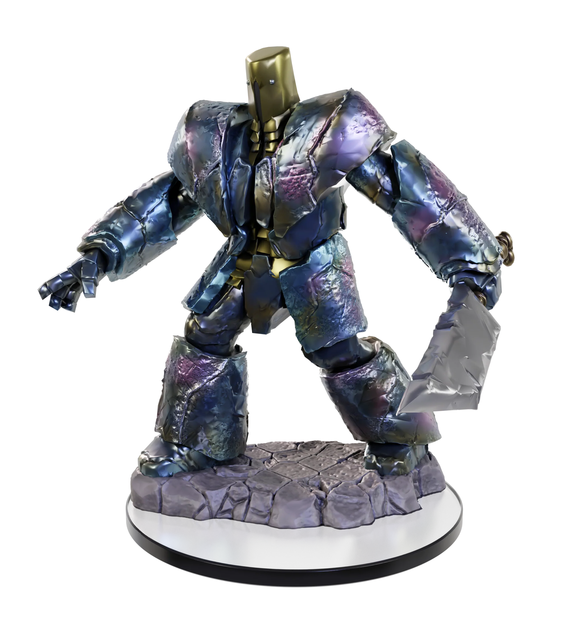 Critical Role Unpainted Miniatures: Cobalt Golem - Image 4