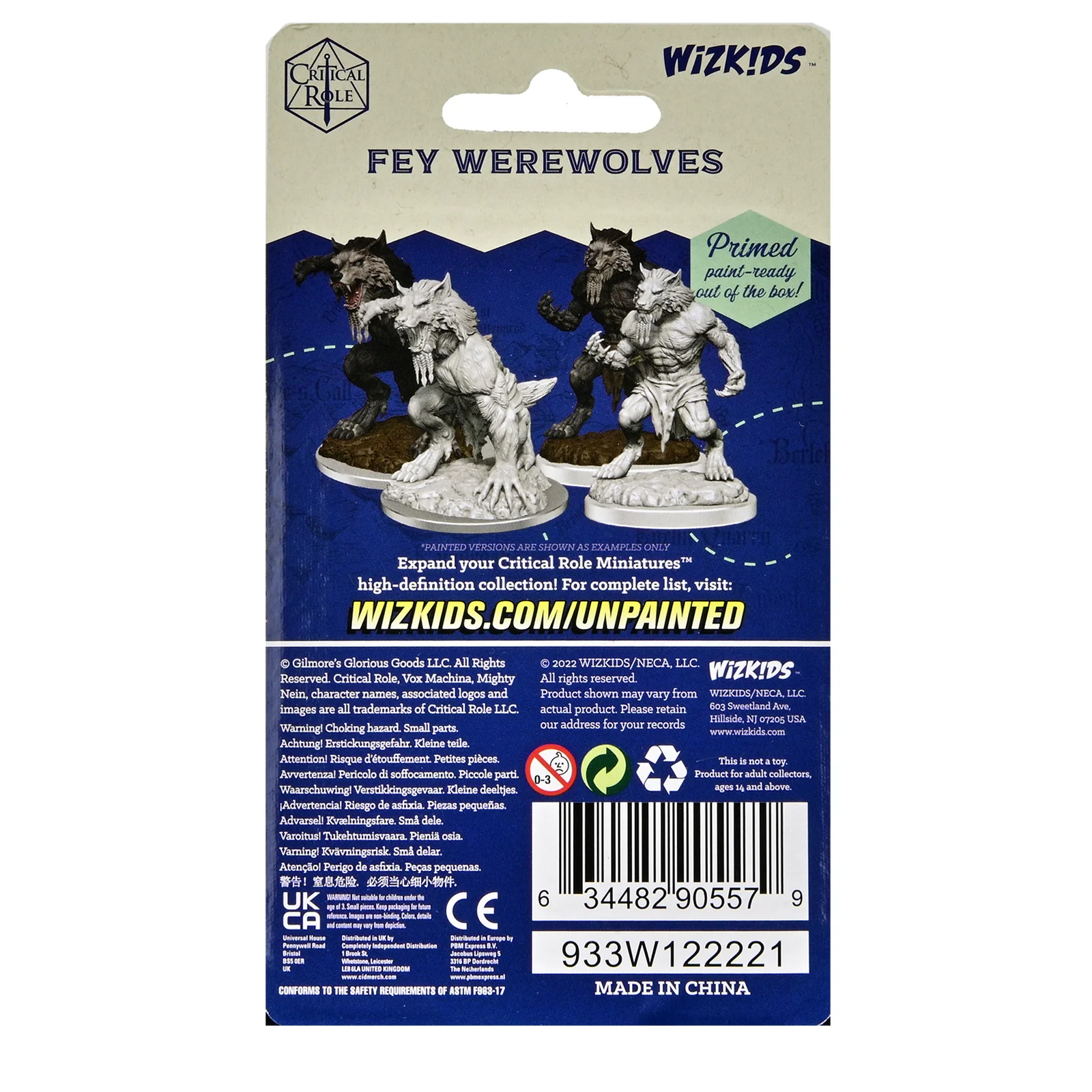 Critical Role Unpainted Miniatures: Fey Werewolves - Image 2