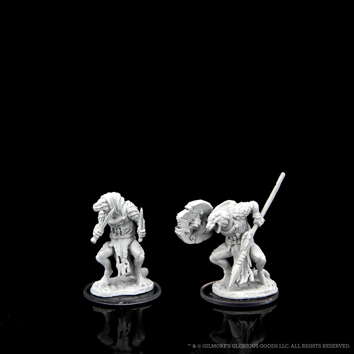 Critical Role Unpainted Miniatures: Kuul'tevir Javelineer & Assassin - Image 3