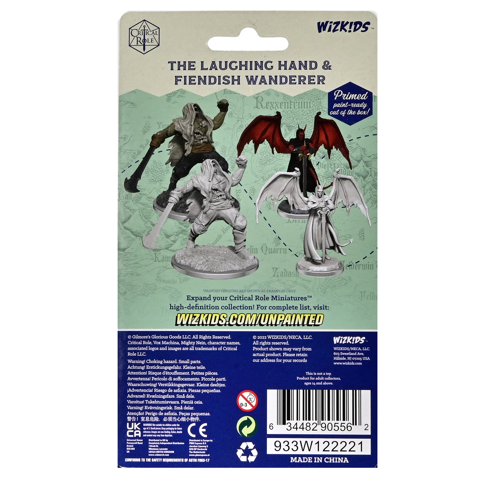 Critical Role Unpainted Miniatures: The Laughing Hand & Fiendish Wanderer - Image 2