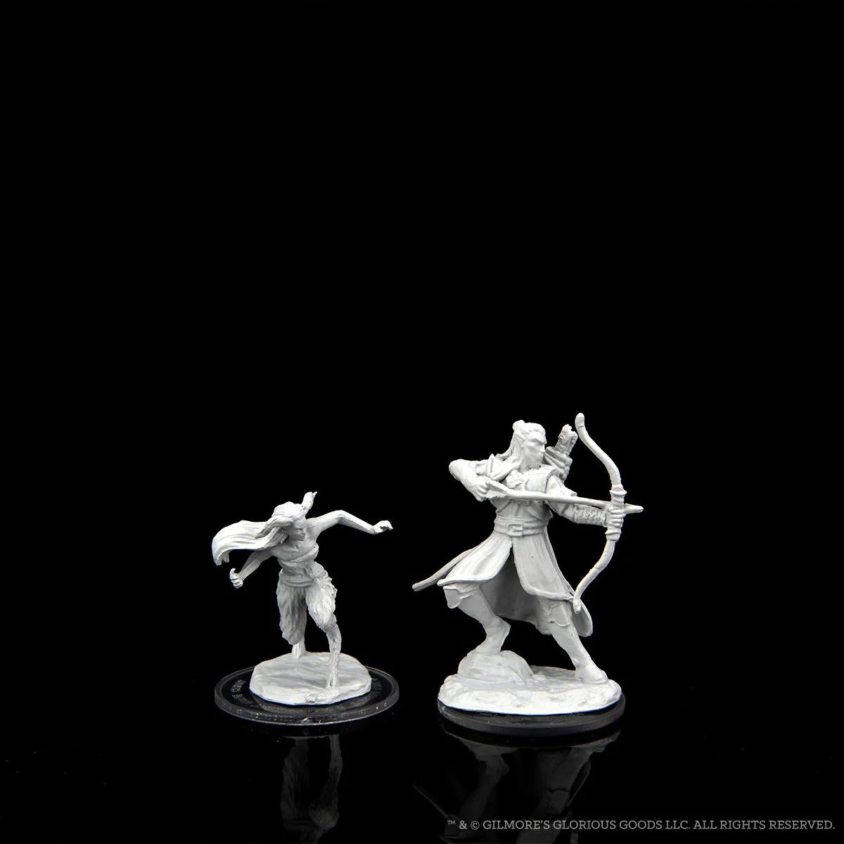 Critical Role Unpainted Miniatures: Verdant Guard Marksman & Satyr - Image 3