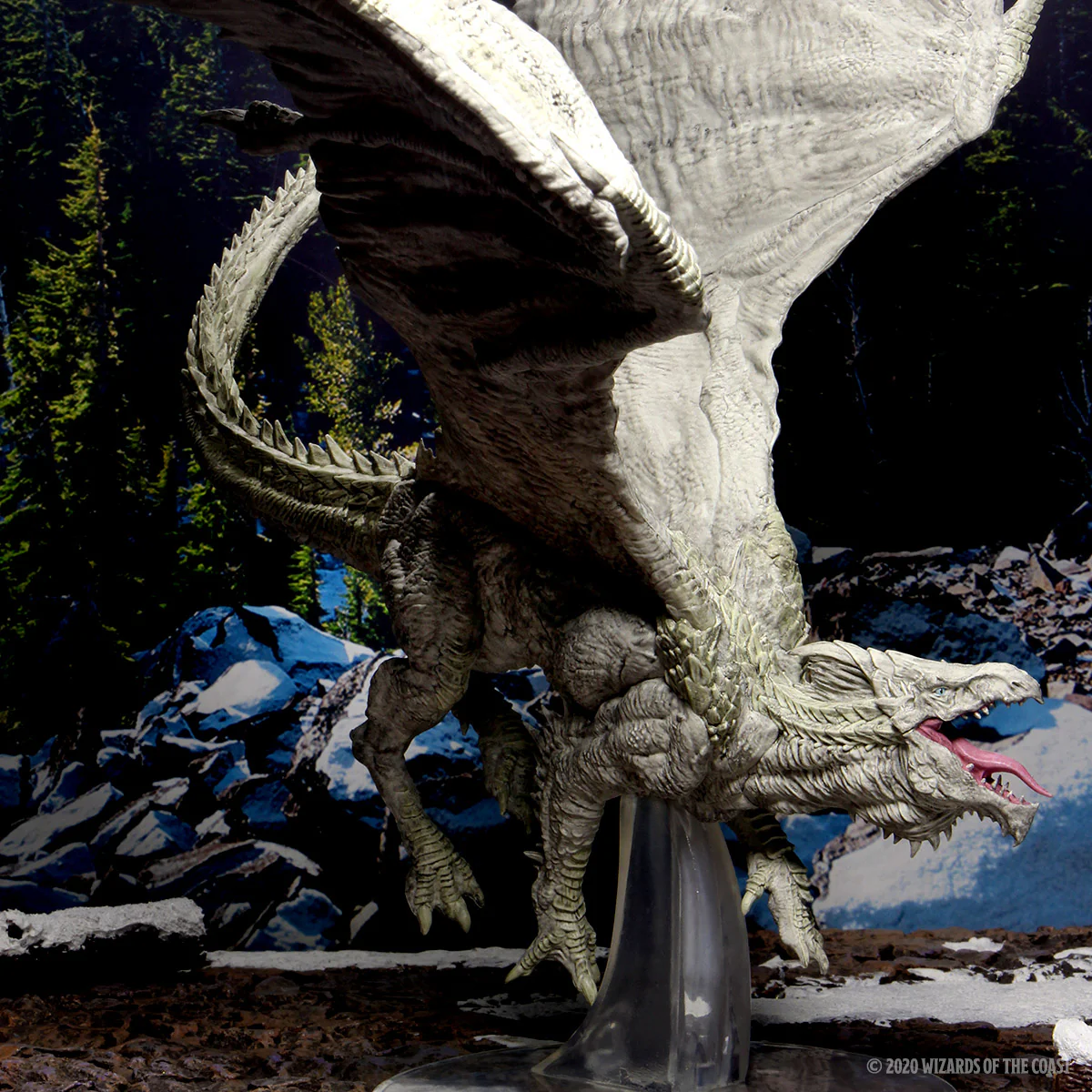 D&D Icons of the Realms: Adult White Dragon Premium Figure - Image 9