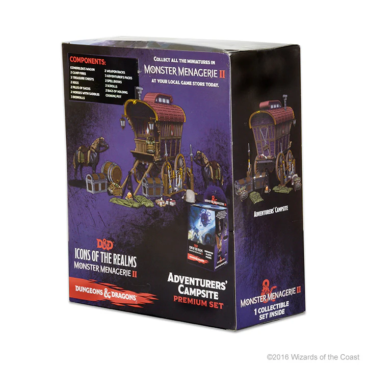 D&D Icons of the Realms: Monster Menagerie 2 Adventurer's Camp - Image 3