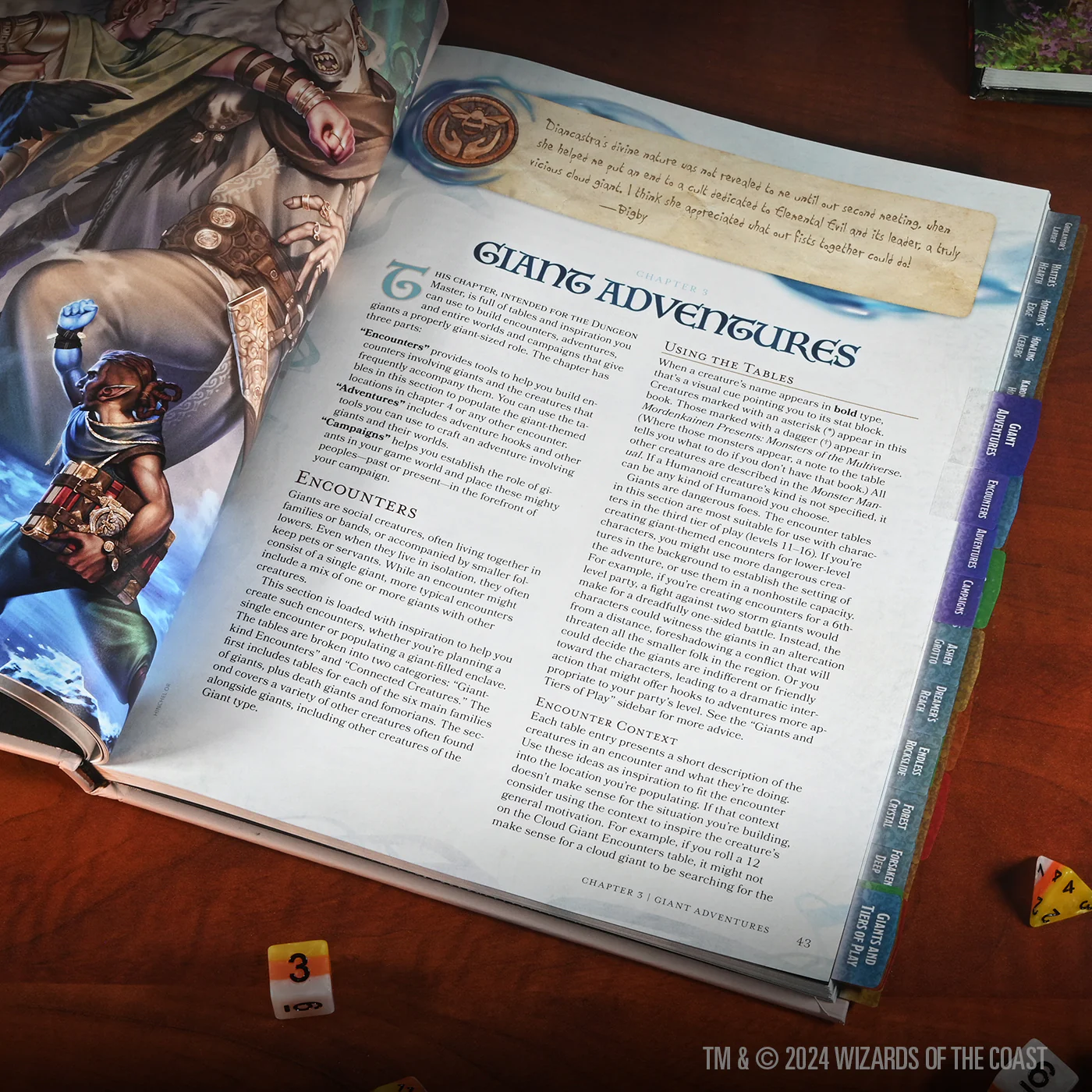D&D Book Tabs: Bigby Presents: Glory of the Giants - Image 5