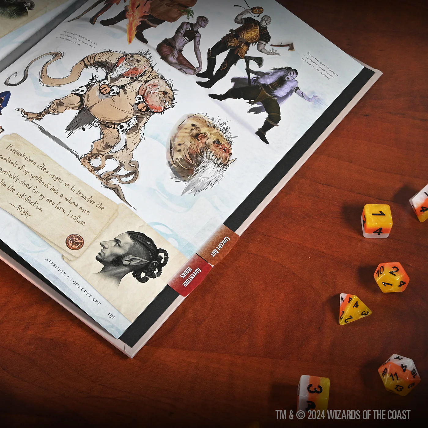 D&D Book Tabs: Bigby Presents: Glory of the Giants - Image 6