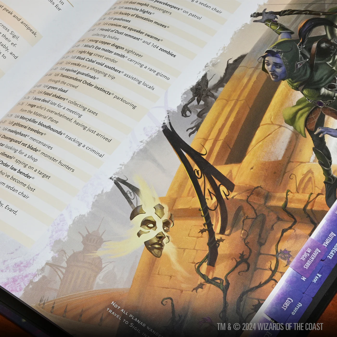 D&D Book Tabs: Planescape: Adventures in the Multiverse - Image 12