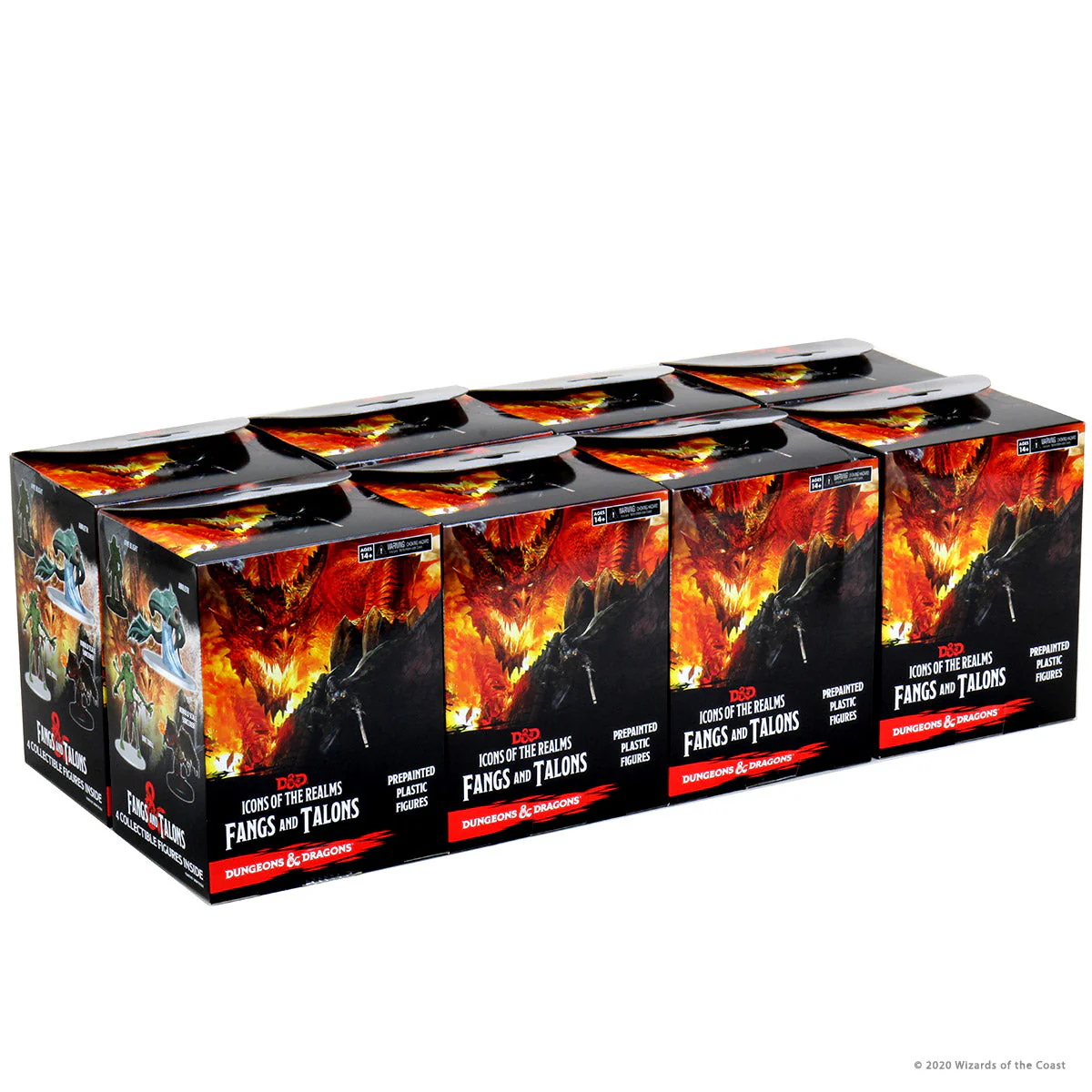 Dungeons & Dragons Icons of the Realms Fangs & Talons Booster Brick - Image 3