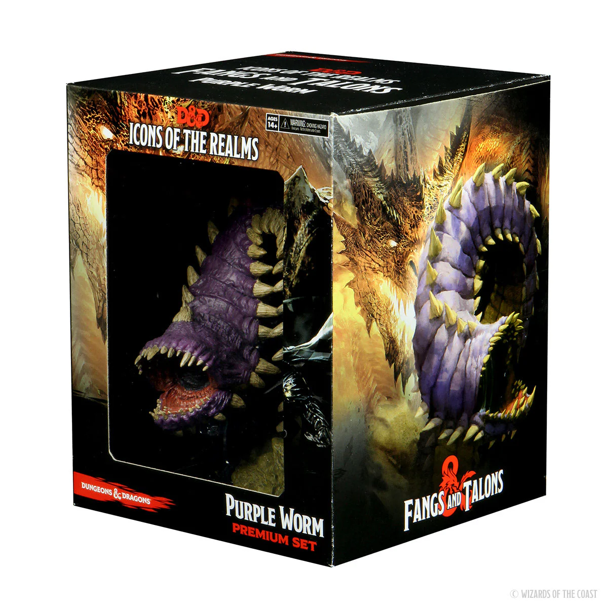 D&D Icons of the Realms: Fangs and Talons - Purple Worm Premium Set - Image 3
