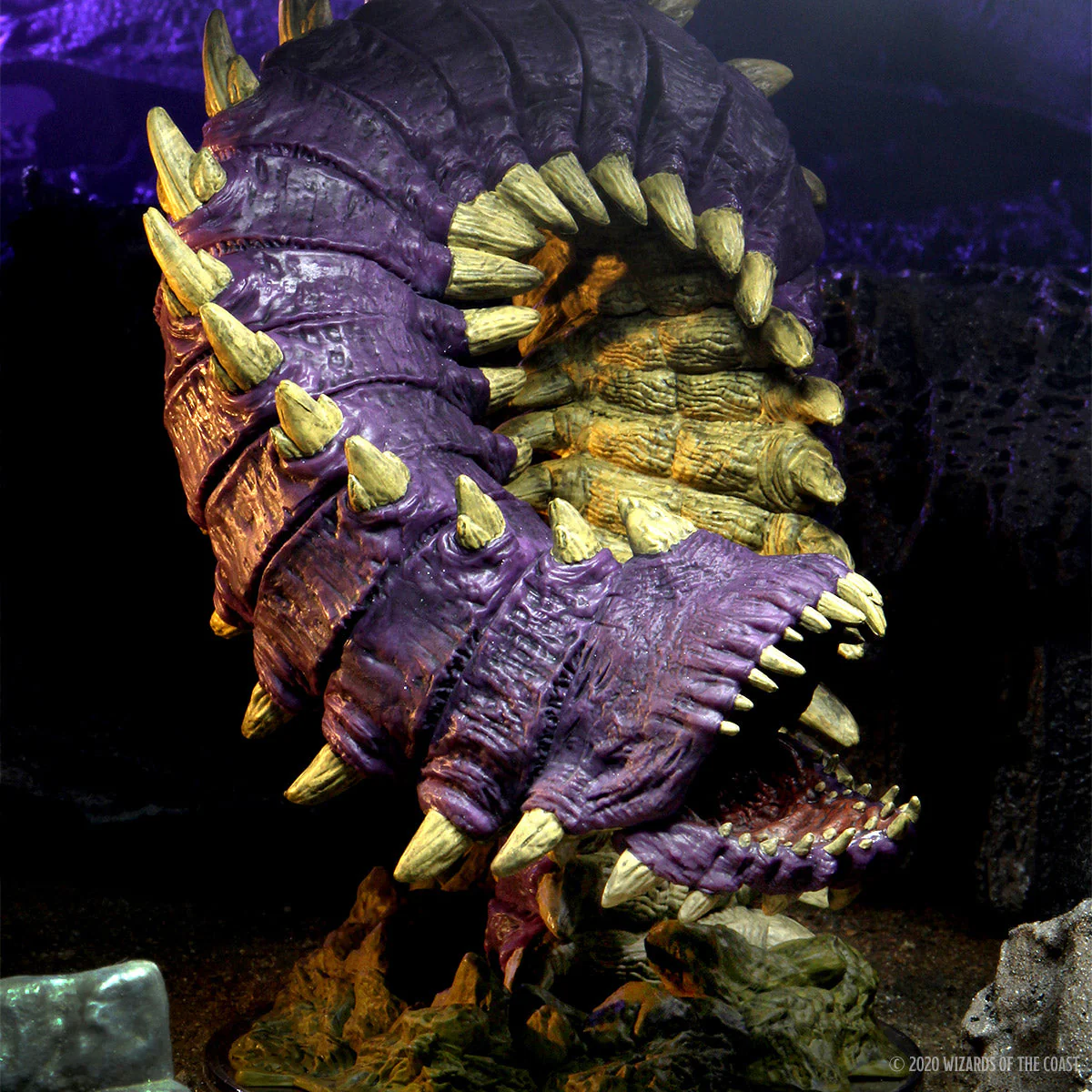 D&D Icons of the Realms: Fangs and Talons - Purple Worm Premium Set - Image 8
