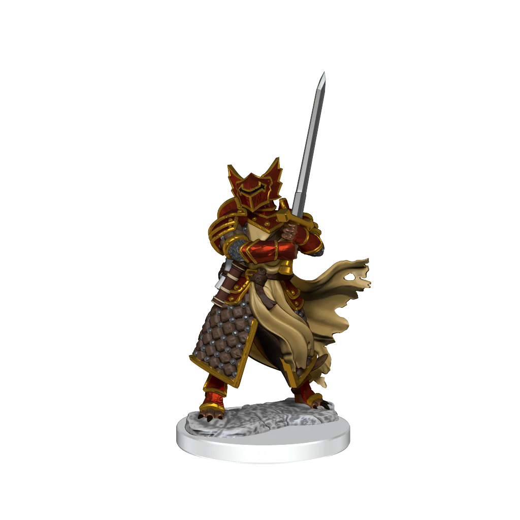 D&D Frameworks: Dragonborn Paladin Male - Unpainted and Unassembled - Image 5