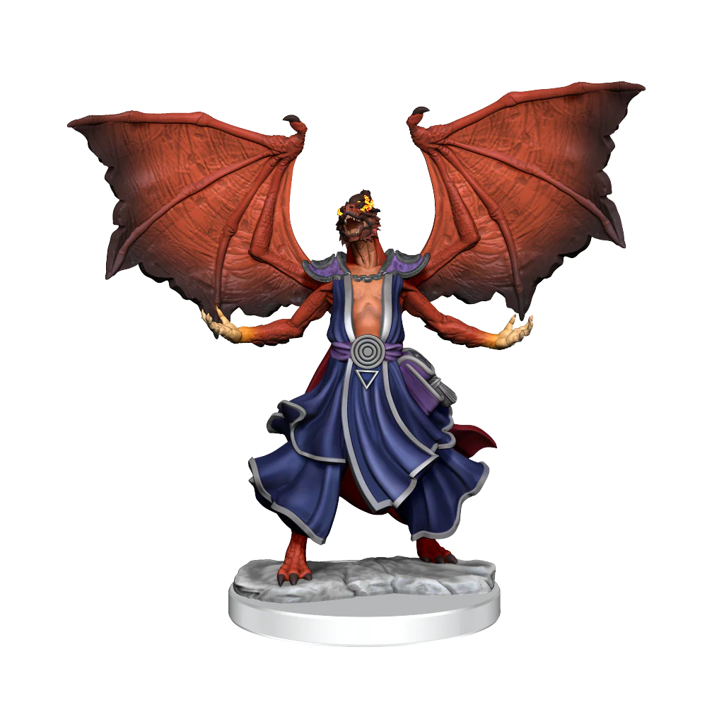 D&D Frameworks: Dragonborn Sorcerer Female - Unpainted and Unassembled - Image 7