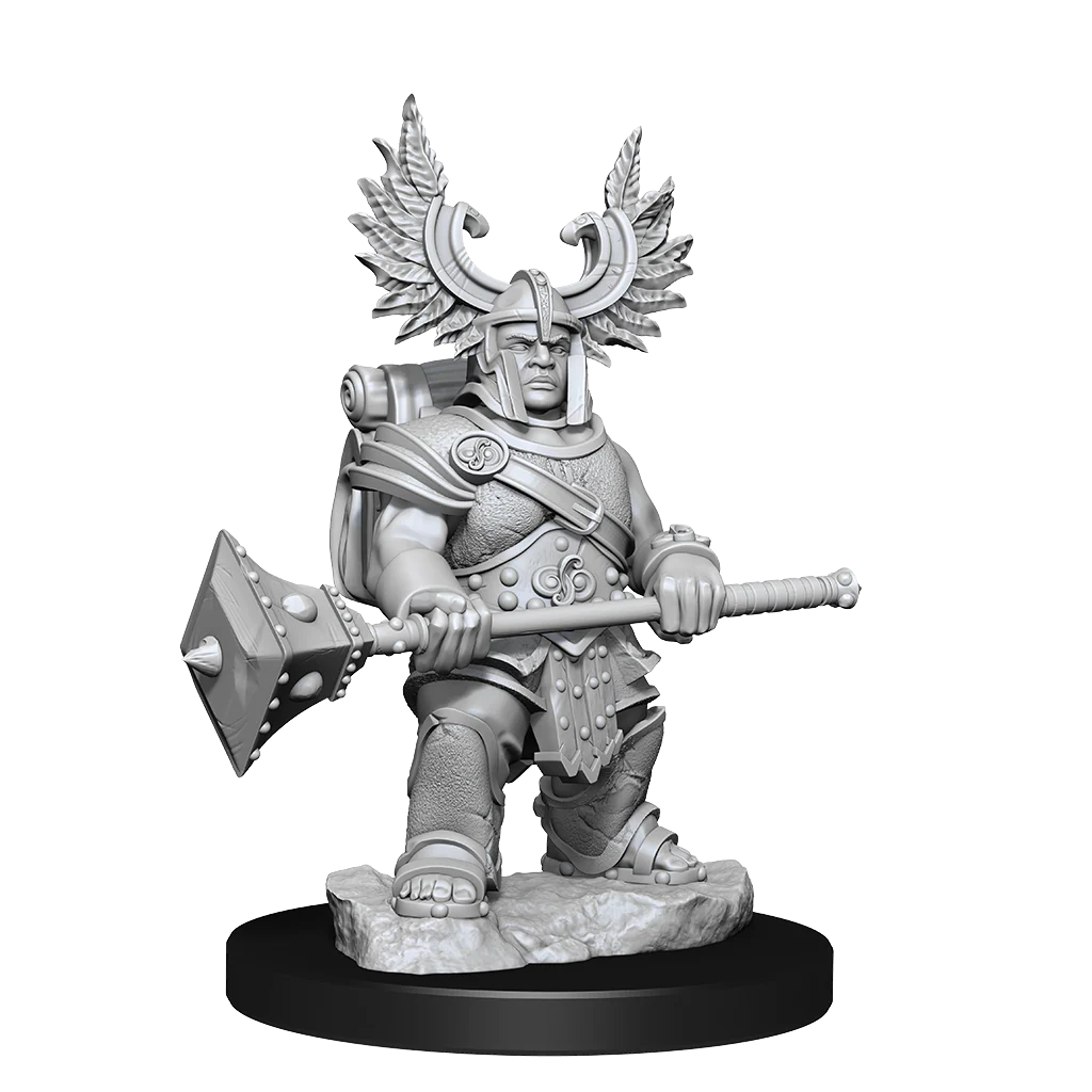 D&D Frameworks: Dwarf Barbarian Female - Unpainted and Unassembled - Image 6