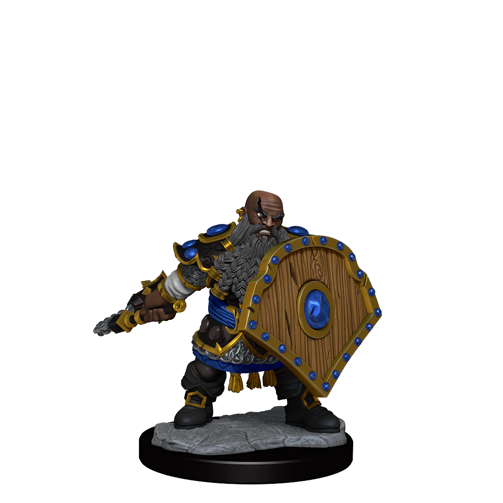 D&D Frameworks: Dwarf Fighter Male - Unpainted and Unassembled - Image 7