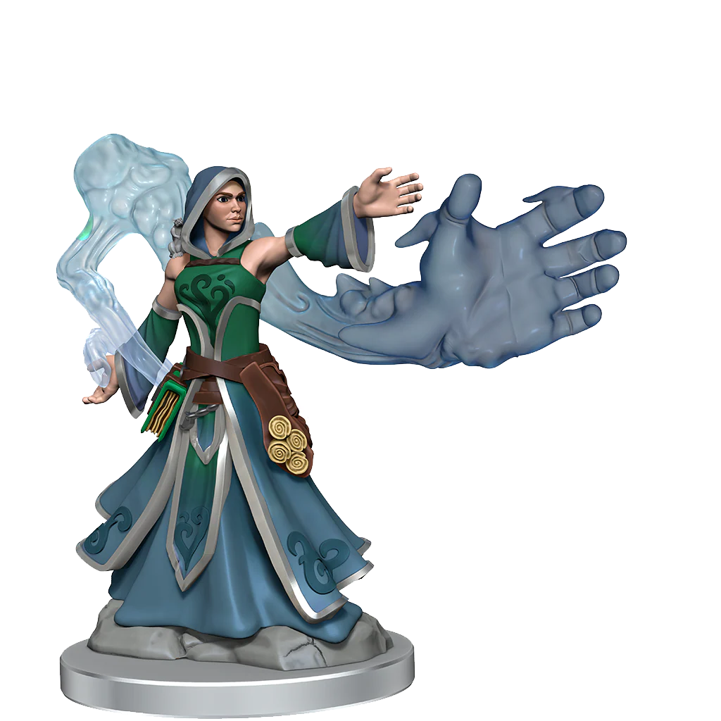 D&D Frameworks: Elf Wizard Female - Unpainted and Unassembled - Image 7