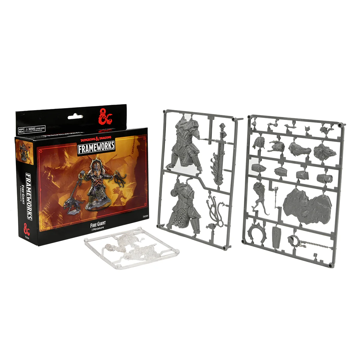 D&D Frameworks: Fire Giant - Unpainted and Unassembled - Image 4