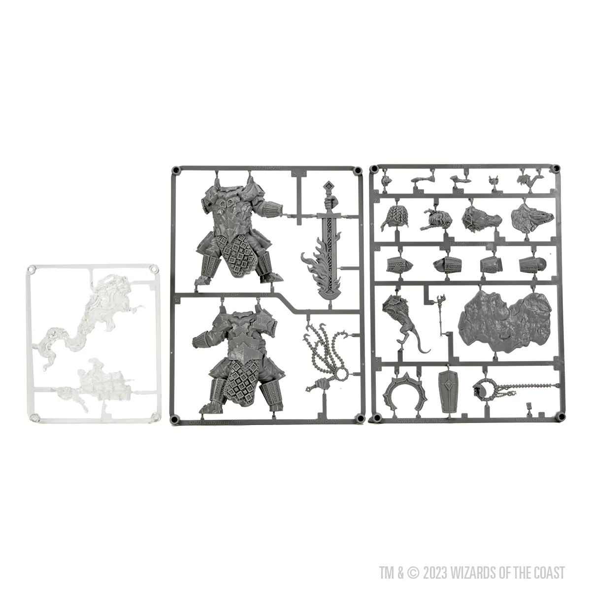 D&D Frameworks: Fire Giant - Unpainted and Unassembled - Image 5