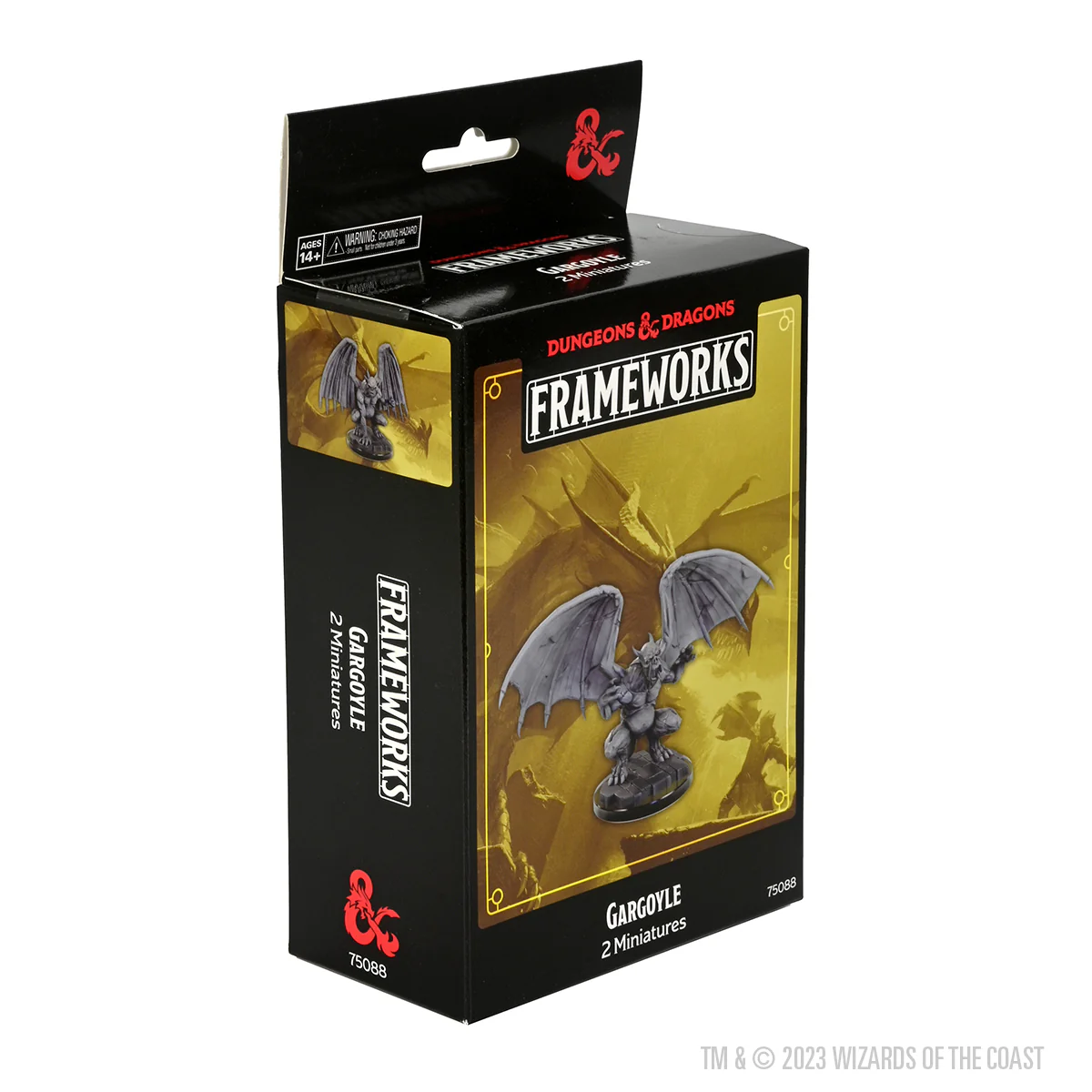 D&D Frameworks: Gargoyle - Unpainted and Unassembled - Image 3