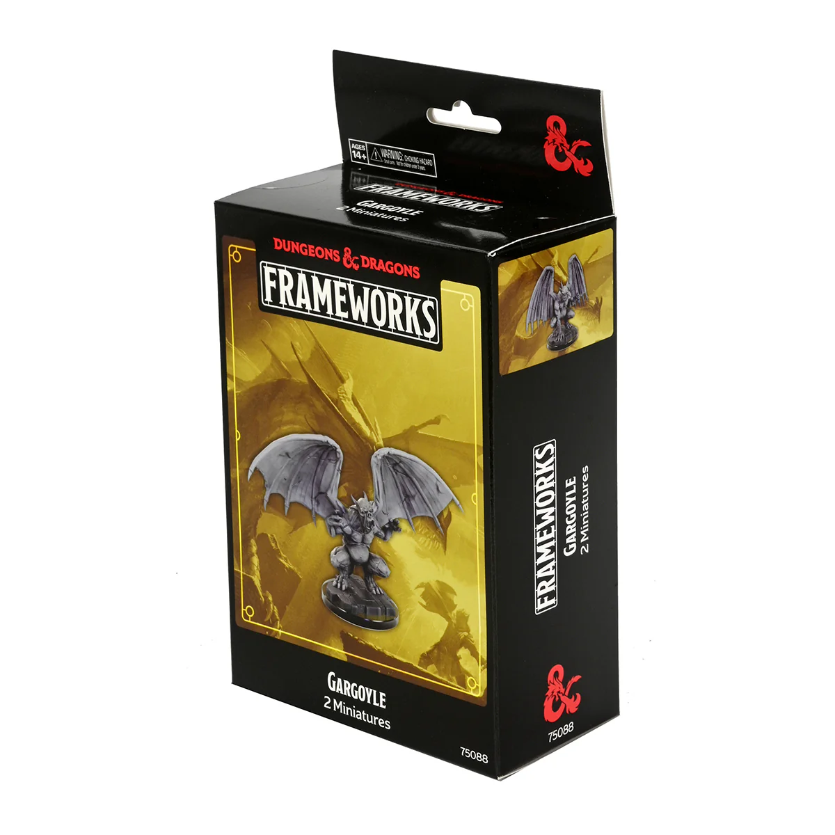 D&D Frameworks: Gargoyle - Unpainted and Unassembled - Image 4