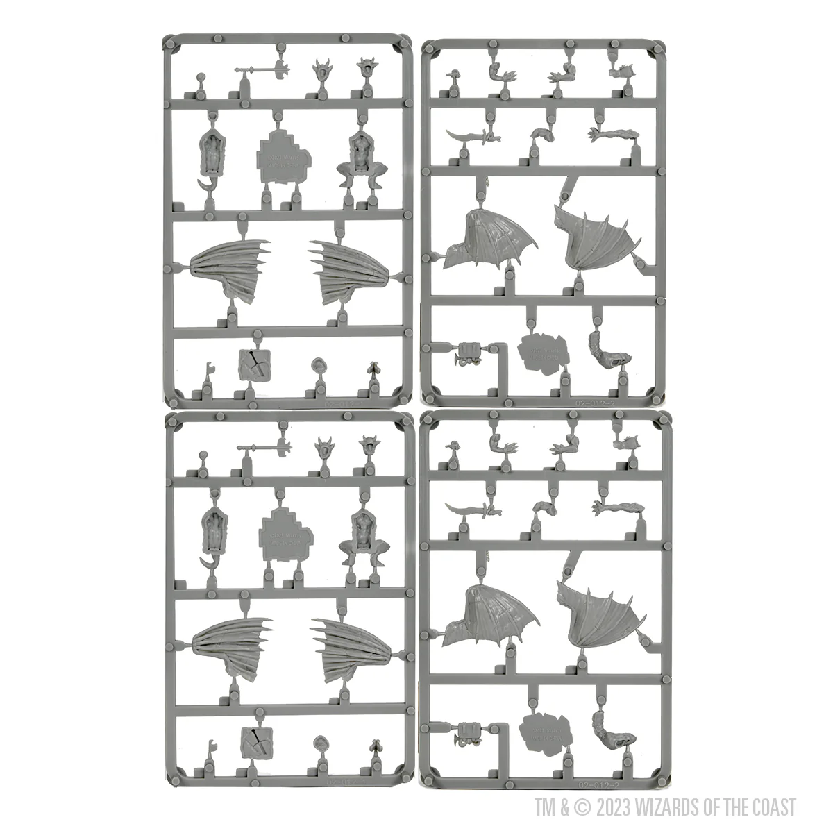 D&D Frameworks: Gargoyle - Unpainted and Unassembled - Image 6