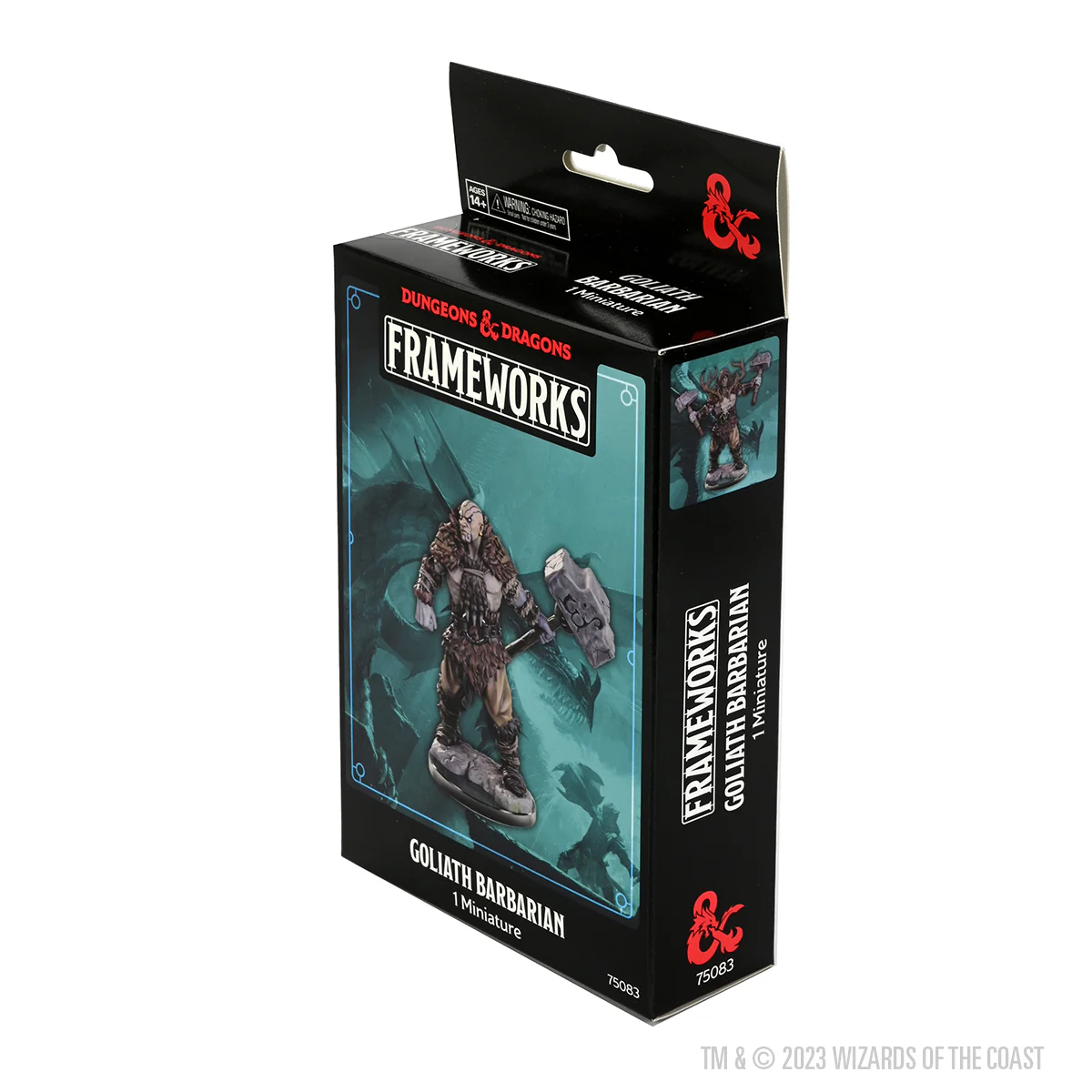D&D Frameworks: Goliath Barbarian Male - Unpainted and Unassembled - Image 3