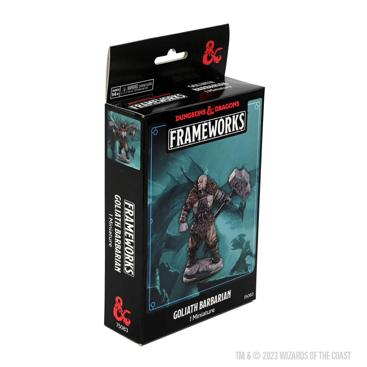 D&D Frameworks: Goliath Barbarian Male - Unpainted and Unassembled - Image 4