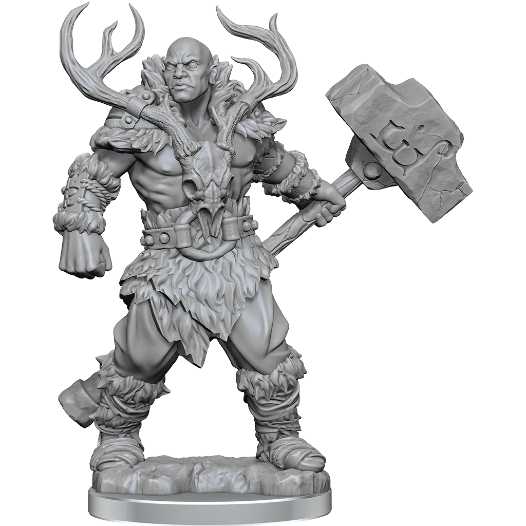 D&D Frameworks: Goliath Barbarian Male - Unpainted and Unassembled - Image 7