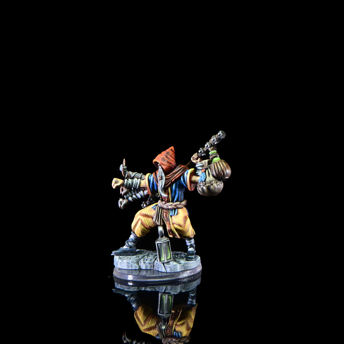 D&D Frameworks: Human Monk Male - Unpainted and Unassembled - Image 8