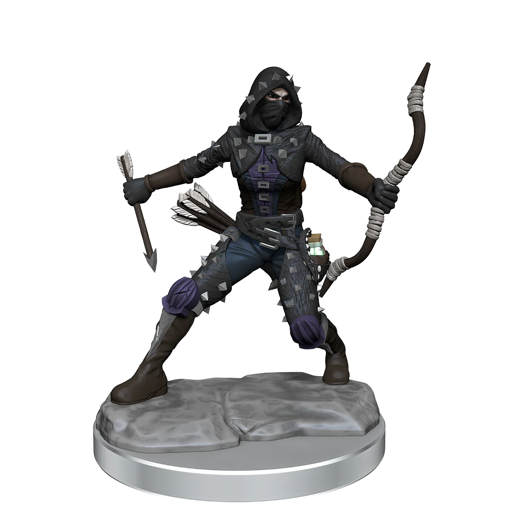 D&D Frameworks: Human Rogue Female - Unpainted and Unassembled - Image 6