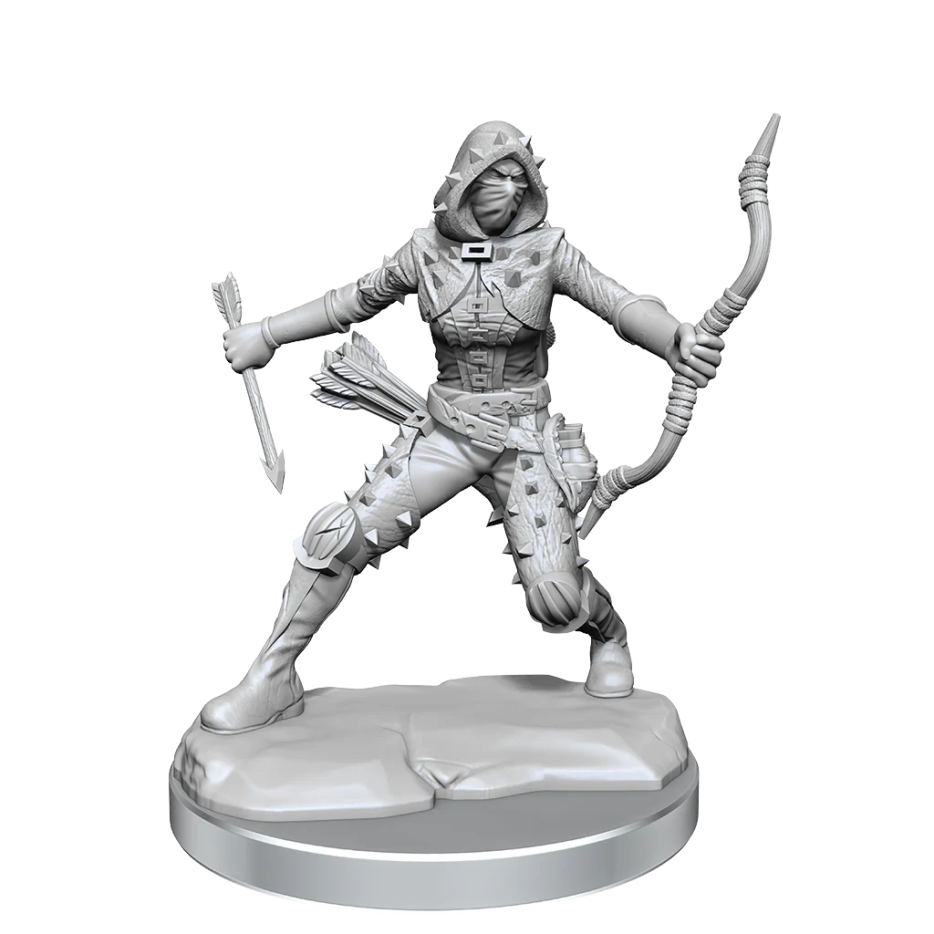 D&D Frameworks: Human Rogue Female - Unpainted and Unassembled - Image 7