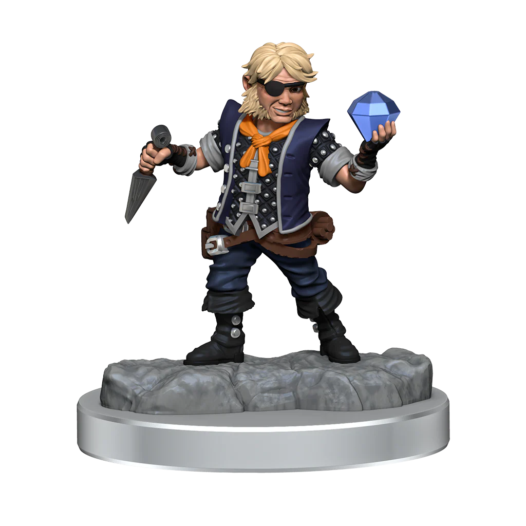 D&D Frameworks: Male Halfling Rogue - Unpainted and Unassembled - Image 10