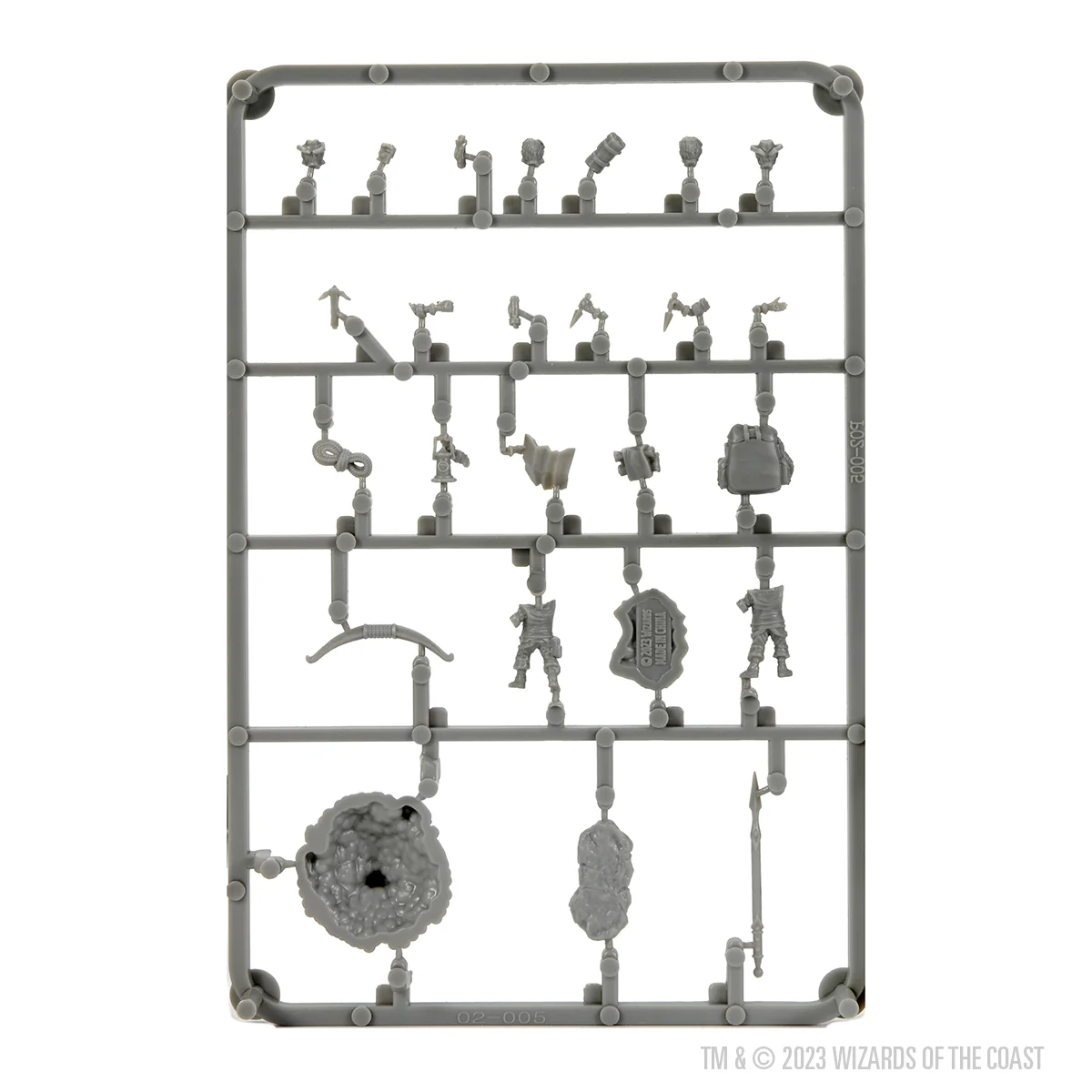 D&D Frameworks: Male Halfling Rogue - Unpainted and Unassembled - Image 6