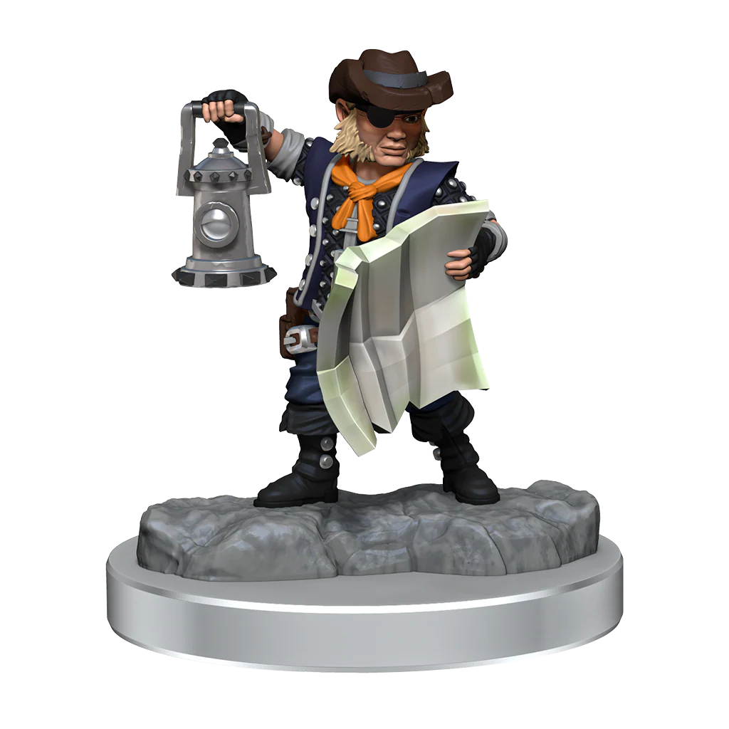 D&D Frameworks: Male Halfling Rogue - Unpainted and Unassembled - Image 8