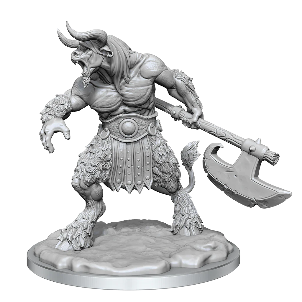 D&D Frameworks: Minotaur - Unpainted and Unassembled - Image 2