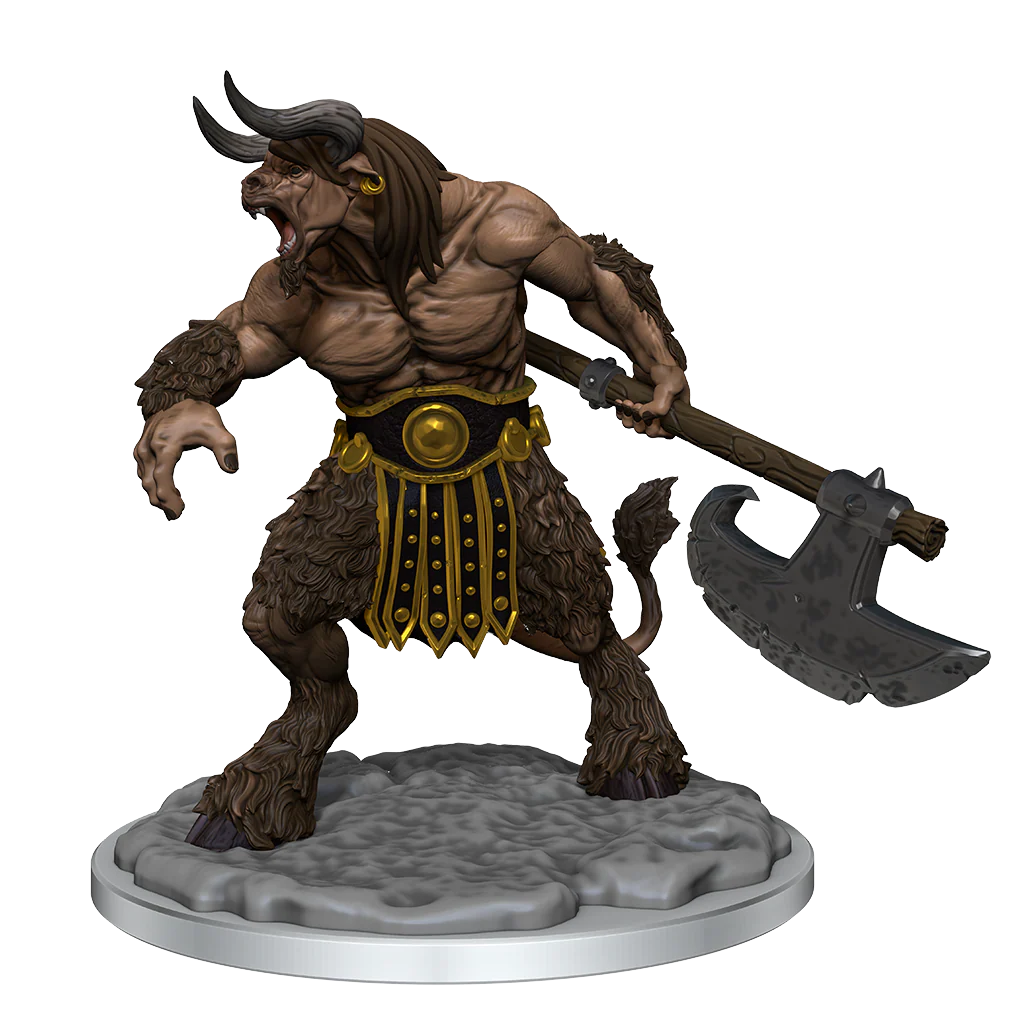 D&D Frameworks: Minotaur - Unpainted and Unassembled - Image 3