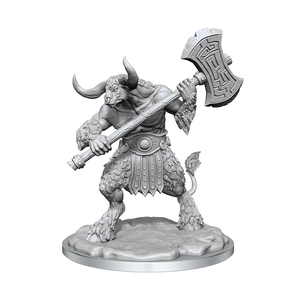 D&D Frameworks: Minotaur - Unpainted and Unassembled - Image 4